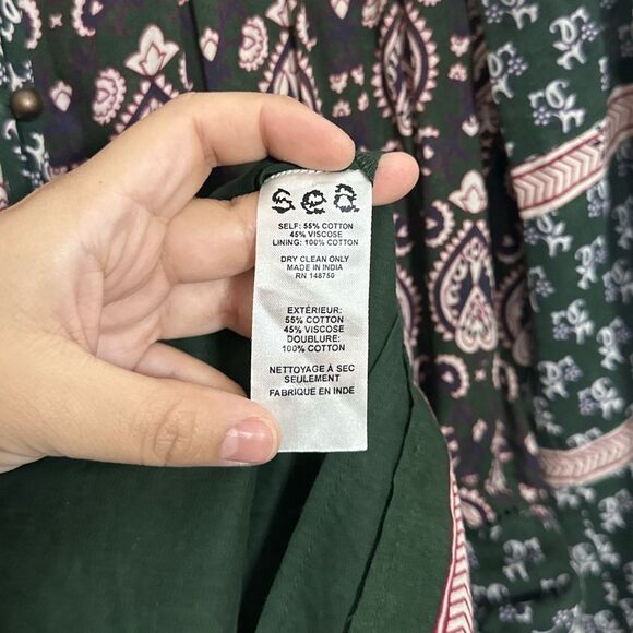 Sea New York Dark Green and Maroon Sailor Dress size 4 - Picture 10 of 11